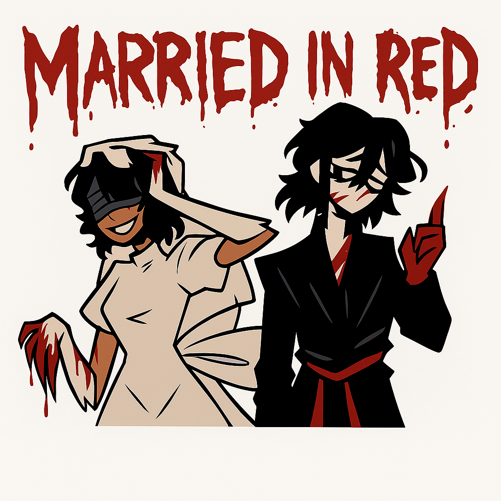 married in red